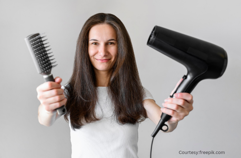 blow dryer with comb